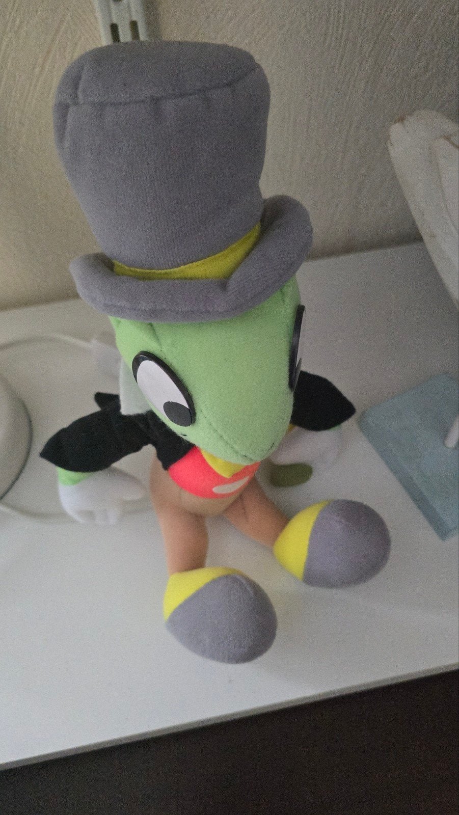 Jiminy Cricket knuffel - Disney Pinocchio, Ophalen of Verzenden, Zo goed als nieuw, Overige typen