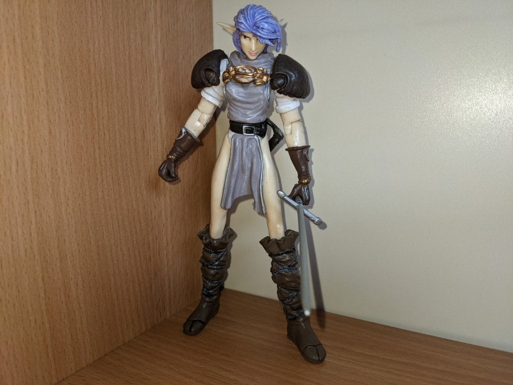 Warlands Comics Action Figure 'Elessa' (2000), Ophalen of Verzenden, Gebruikt