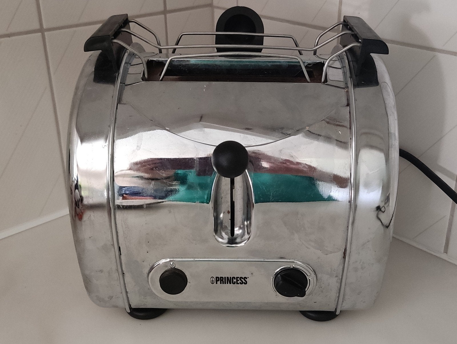Princess Toaster type 2385 - Chroom, Ophalen of Verzenden, Gebruikt