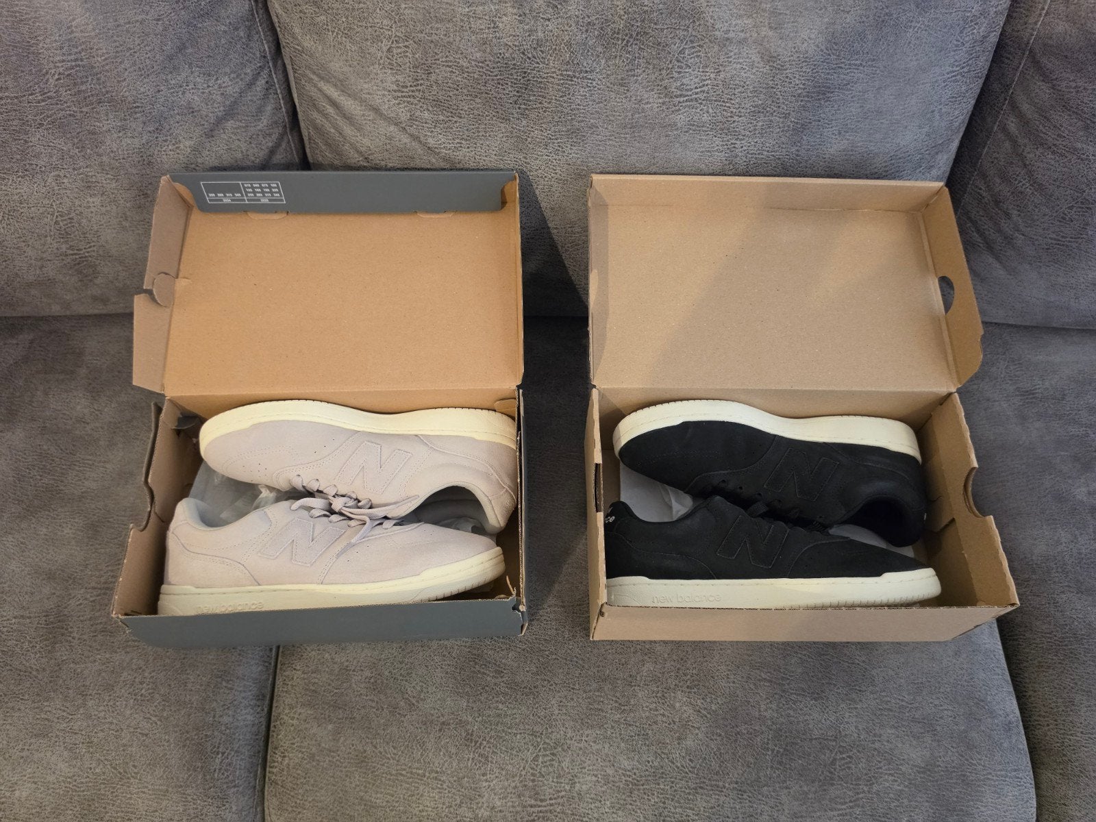 TK nieuw 2x New Balance BB80 in zwart en beige/grijs maat 44, New Balance, Zwart, Nieuw, Ophalen of Verzenden