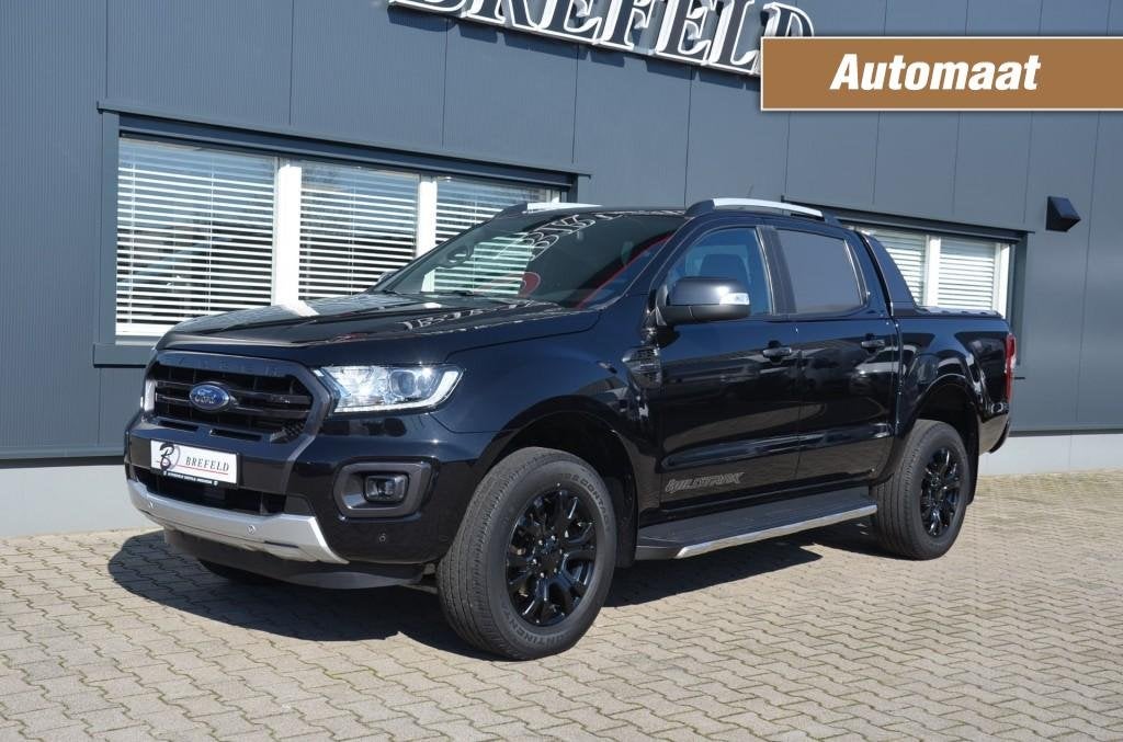 Ford RANGER 2.0 Eco Blue 215pk  Automaat grijs kenteken, Automaat, 2272 kg, Zwart, 10 km/l
