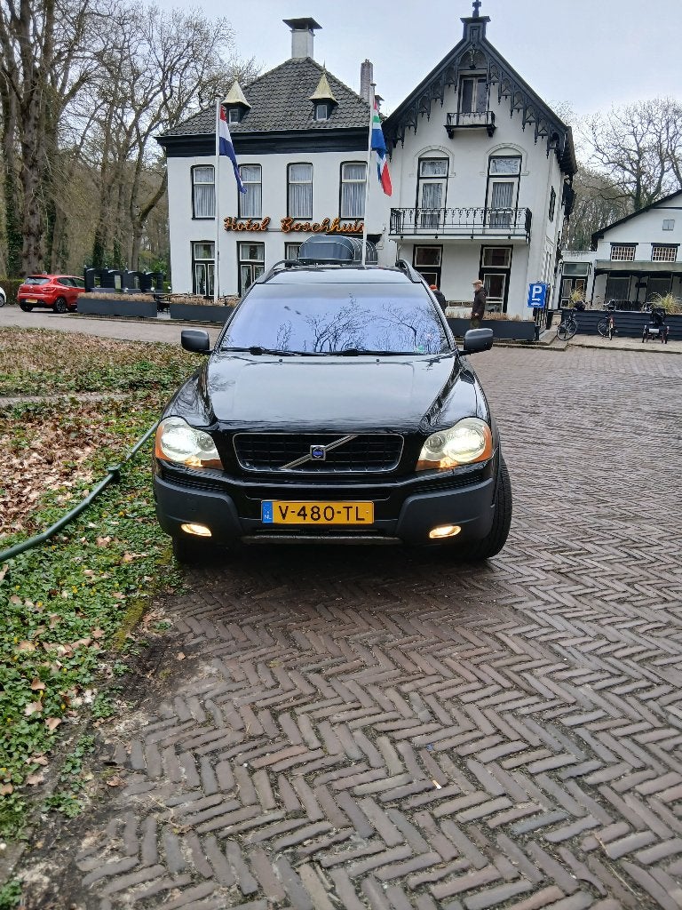 Volvo XC90 2.5D, Auto's, Automaat, Zwart, Diesel, Vierwielaandrijving