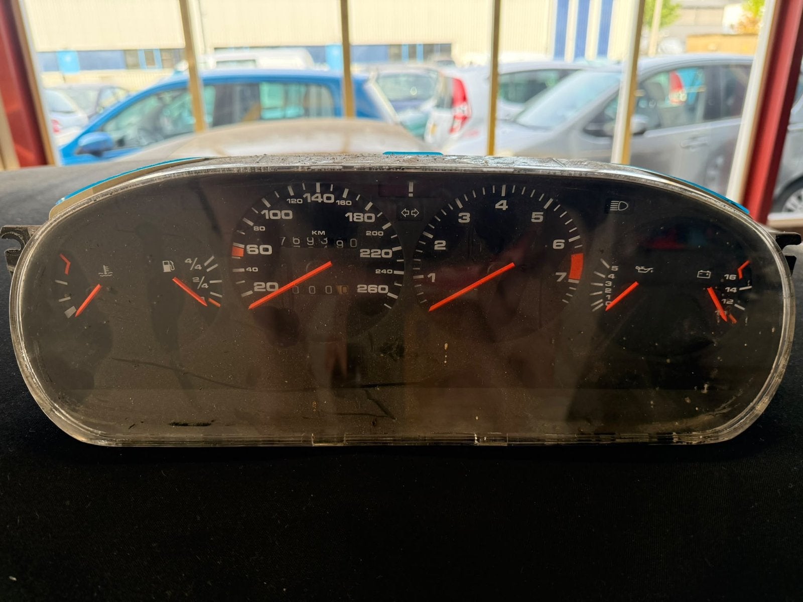 Porsche 944 type 2 km teller Instrumentenpaneel, Ophalen of Verzenden, Gebruikt, Porsche