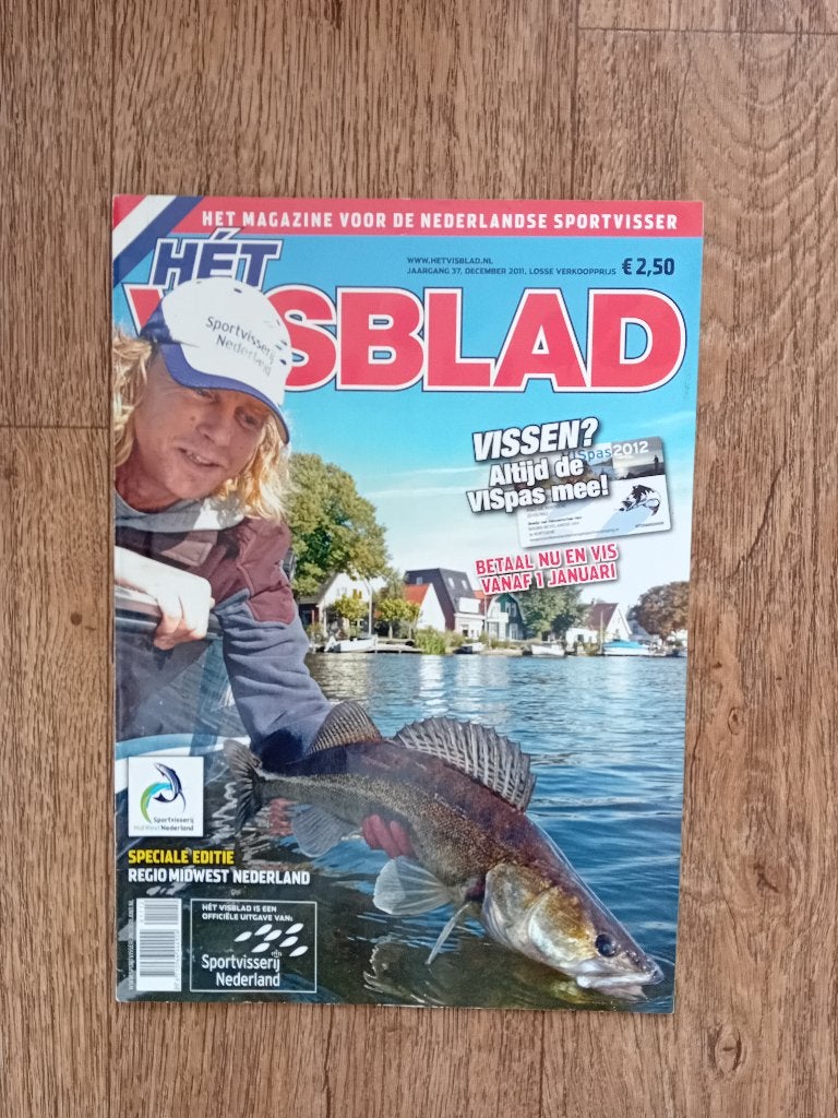 Het Visblad - december 2011, Ophalen of Verzenden, 1980 tot heden, Nederland, Tijdschrift