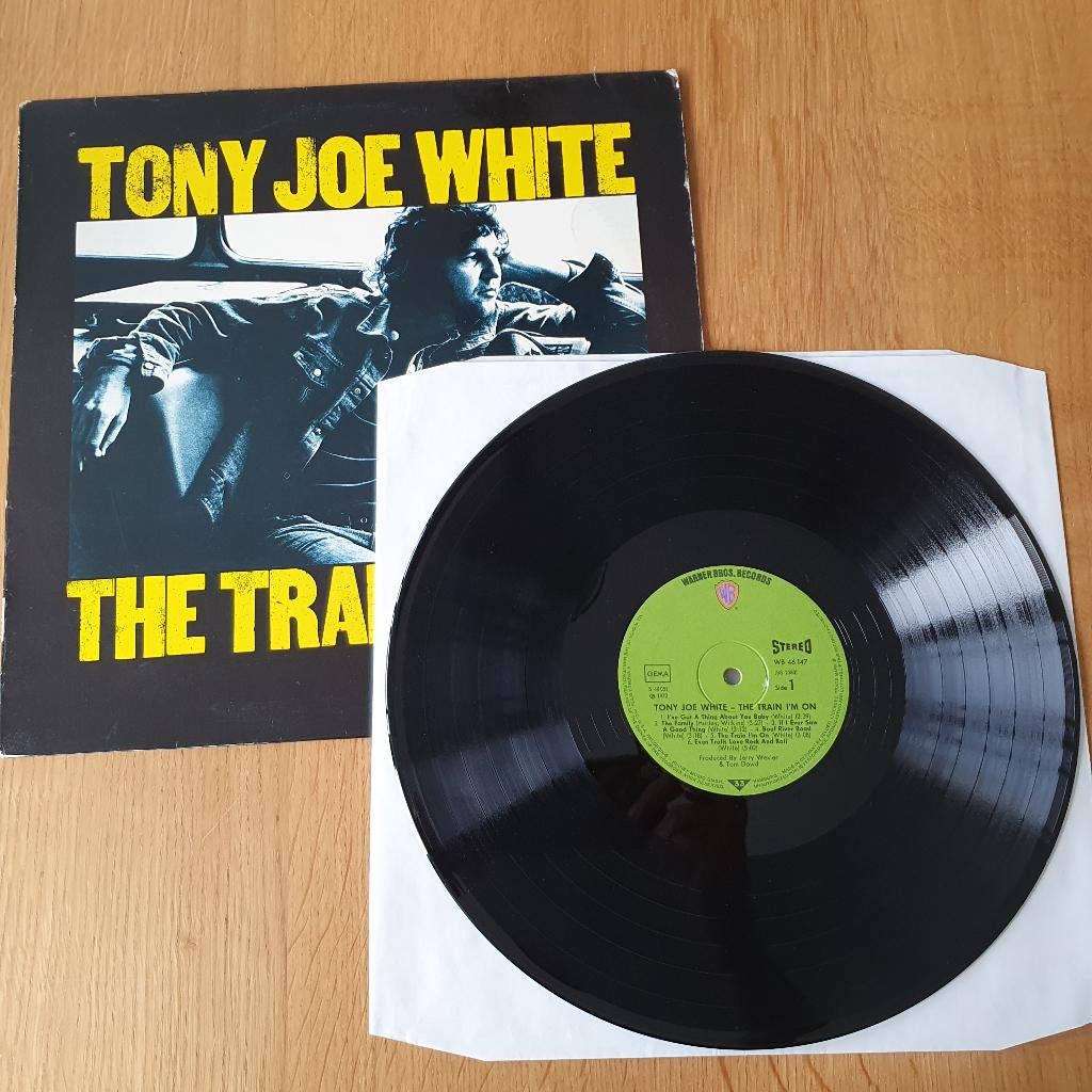 Tony Joe White – The Train I'm On (DE1972) (VG+/VG), Ophalen of Verzenden, Gebruikt, 12 inch, Blues
