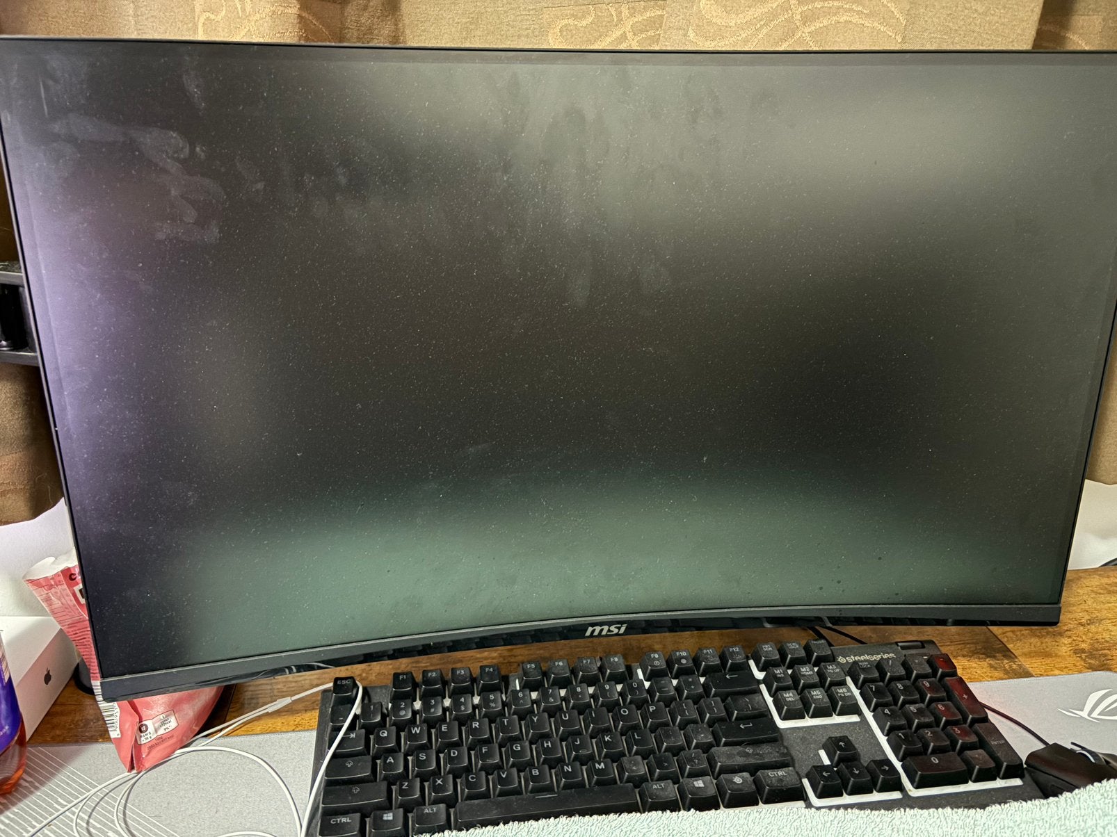 MSI MAG 27CQ6F 1440P 180Hz Gaming Monitor met Garantie, Computers en Software, Gaming, Curved, VA, Zo goed als nieuw
