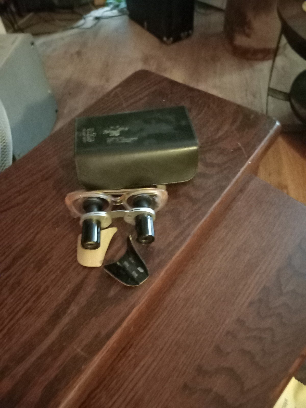 Ergra Low Vision Verrekijkerbril met etui, Gebruikt, Minder dan 8x, Overige typen, Ophalen of Verzenden