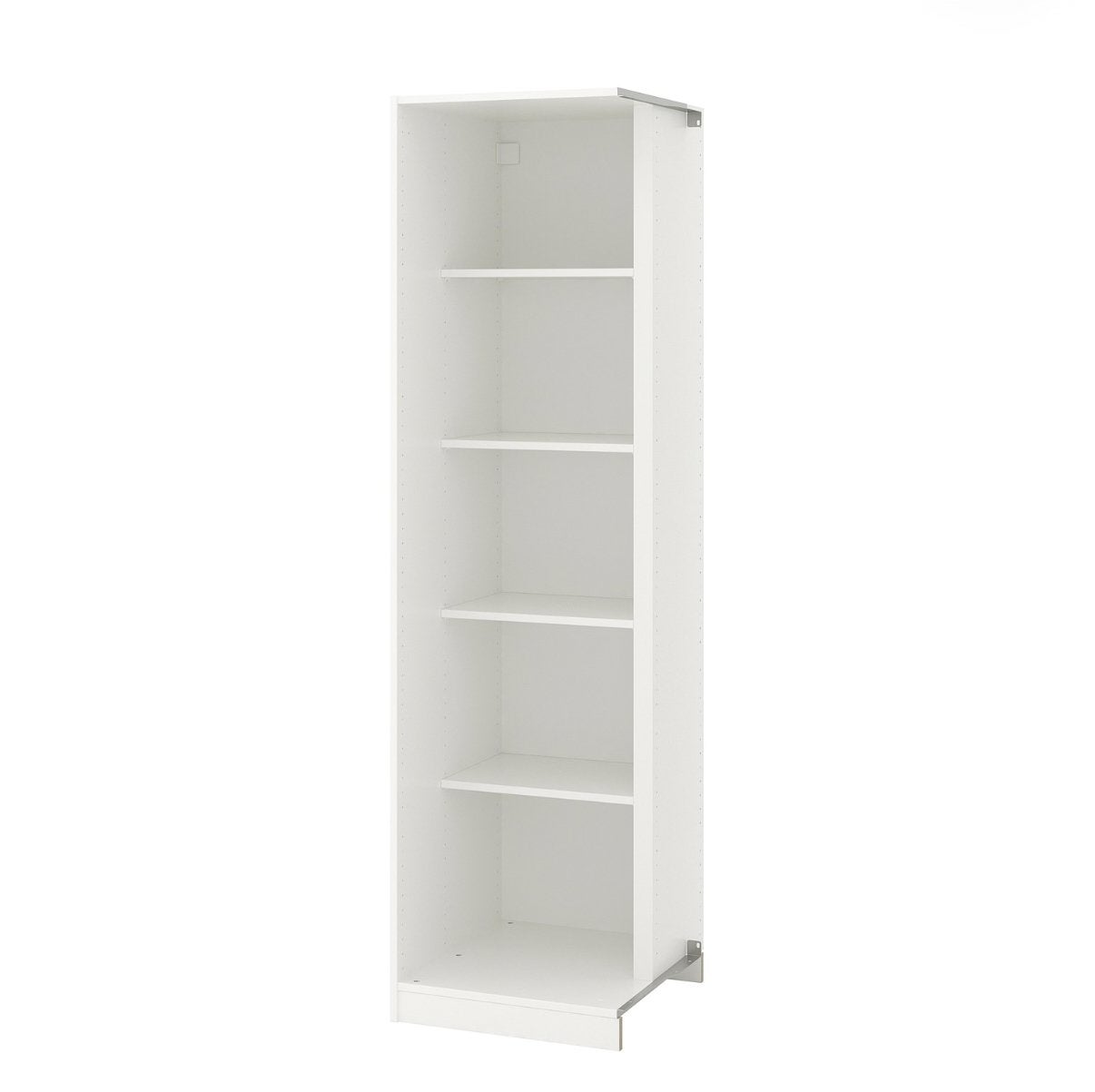 IKEA PAX hoekelement wit met 4 planken (53x58x201 cm), Ophalen, Met plank(en), 200 cm of meer, Nieuw
