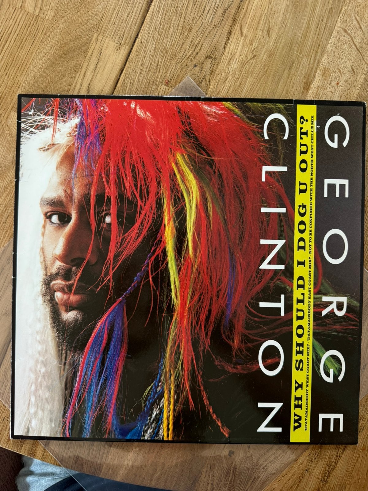 Geoge Clinton - Why should i dog u out? (LP, 1989), Originele persing, Ophalen of Verzenden, Zo goed als nieuw, 12 inch