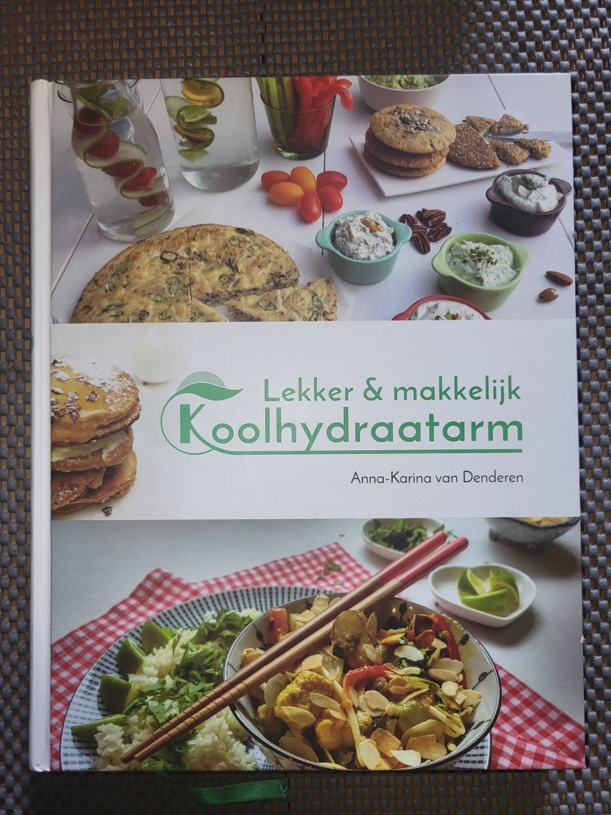 Lekker & makkelijk koolhydraatarm,  anna karina van Denderen, Ophalen of Verzenden, Zo goed als nieuw, Anna-Karina van Denderen