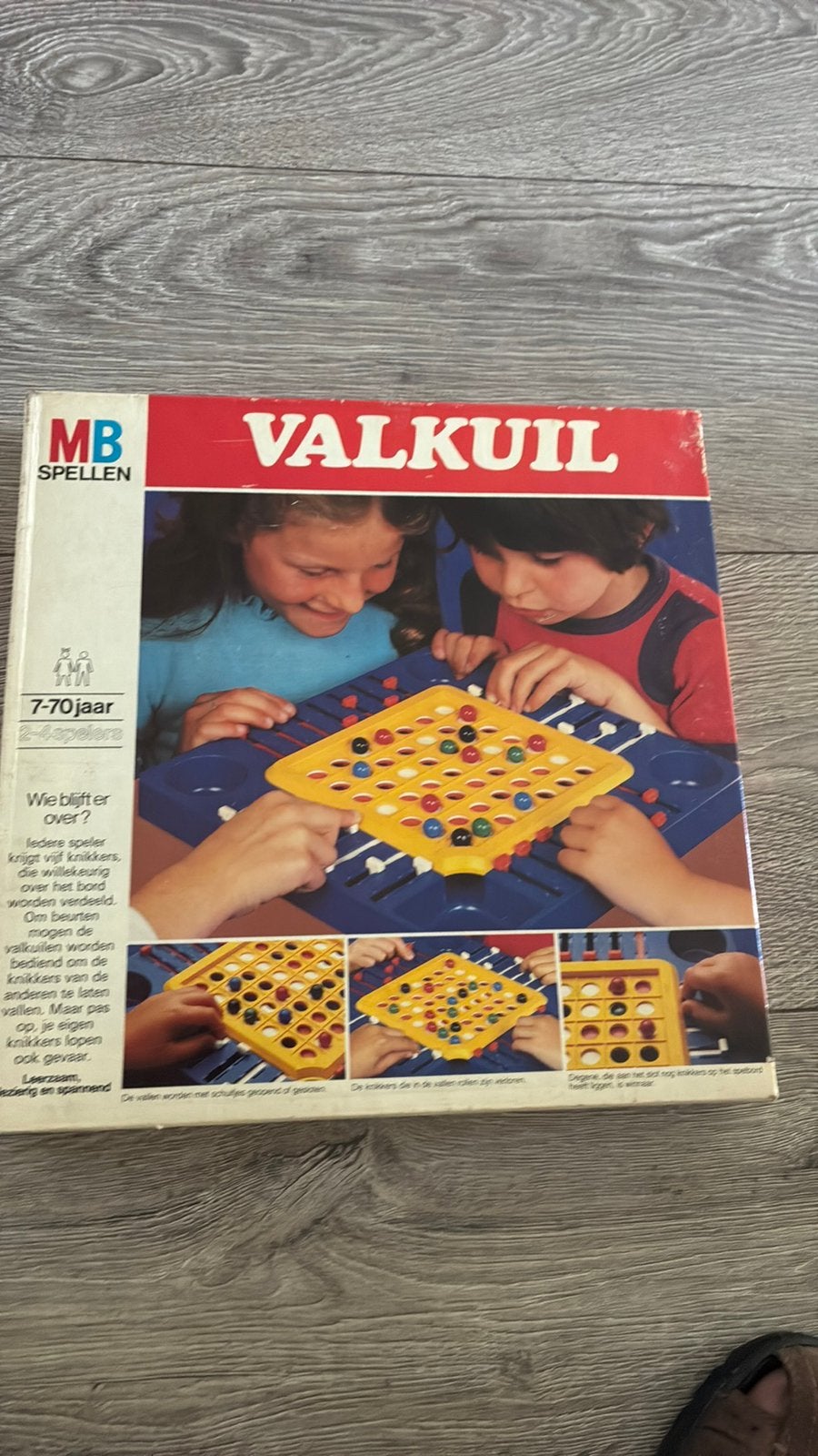 Valkuil, Hobby en Vrije tijd, Gezelschapsspellen | Bordspellen, Ophalen of Verzenden, Gebruikt
