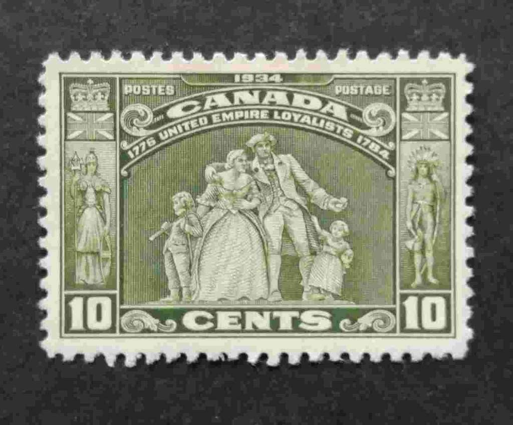 Canada- nr. 171 (zonder gom met plakker), Verzenden, Noord-Amerika