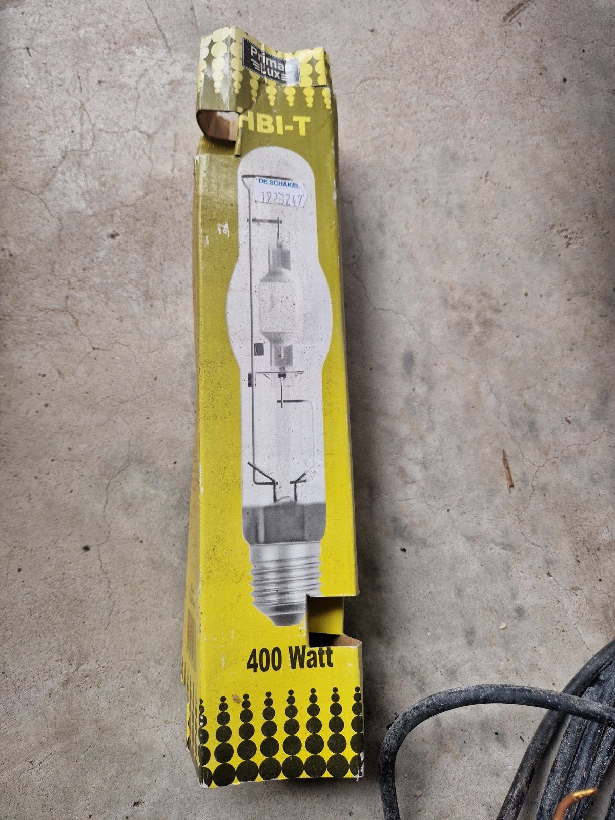 Prima Lux HBI-T 400 Watt Gasontladingslamp, 60 watt of meer, Nieuw, Overige merken, Ophalen