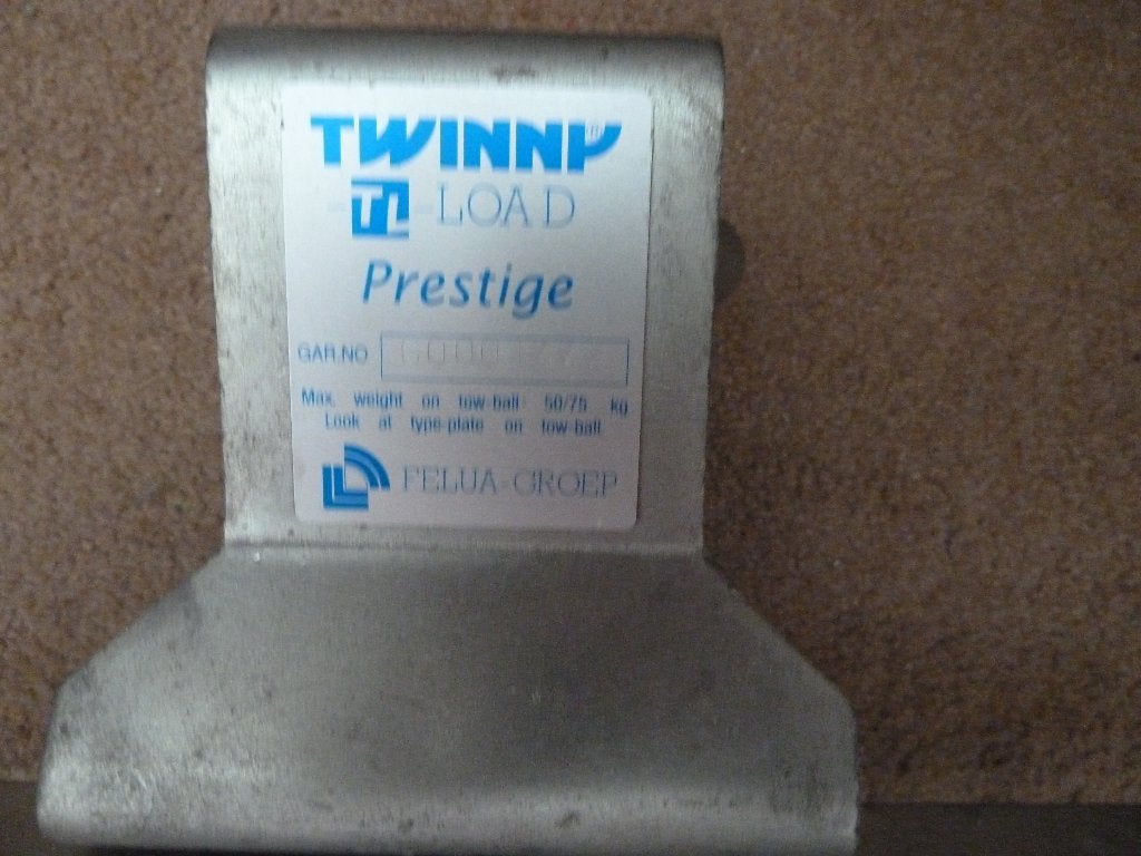 Twinny load (Kantelbaar), Auto diversen, Fietsendragers, Ophalen of Verzenden, 2 fietsen, Zo goed als nieuw, Trekhaakdrager
