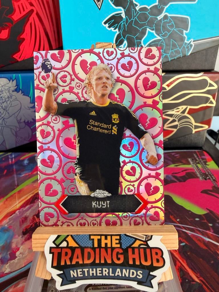 Dirk Kuyt STH-15 Heartbreaker L.F.C Liverpool Topps Chrome, Verzenden, Zo goed als nieuw