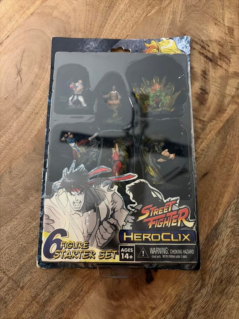 Street Fighter HeroClix: 6 Figuren Starter Set, Ophalen, Nieuw, Overige soorten, Figuurtje(s)