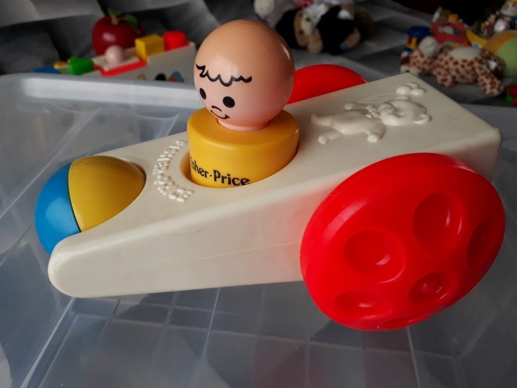 * Vintage Fisher Price Click ‘n Clatter 1975, nr. 417 *, Ophalen of Verzenden, Gebruikt