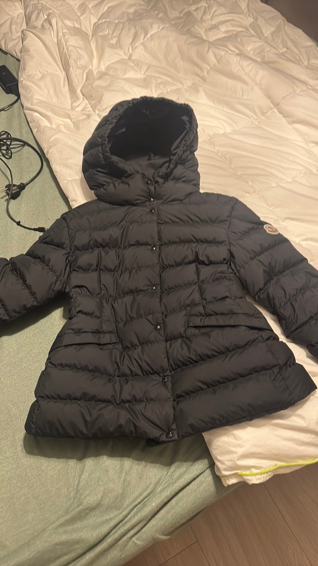 Moncler jas echt nieuw te klein gekocht, Ophalen of Verzenden, Zo goed als nieuw, Zwart
