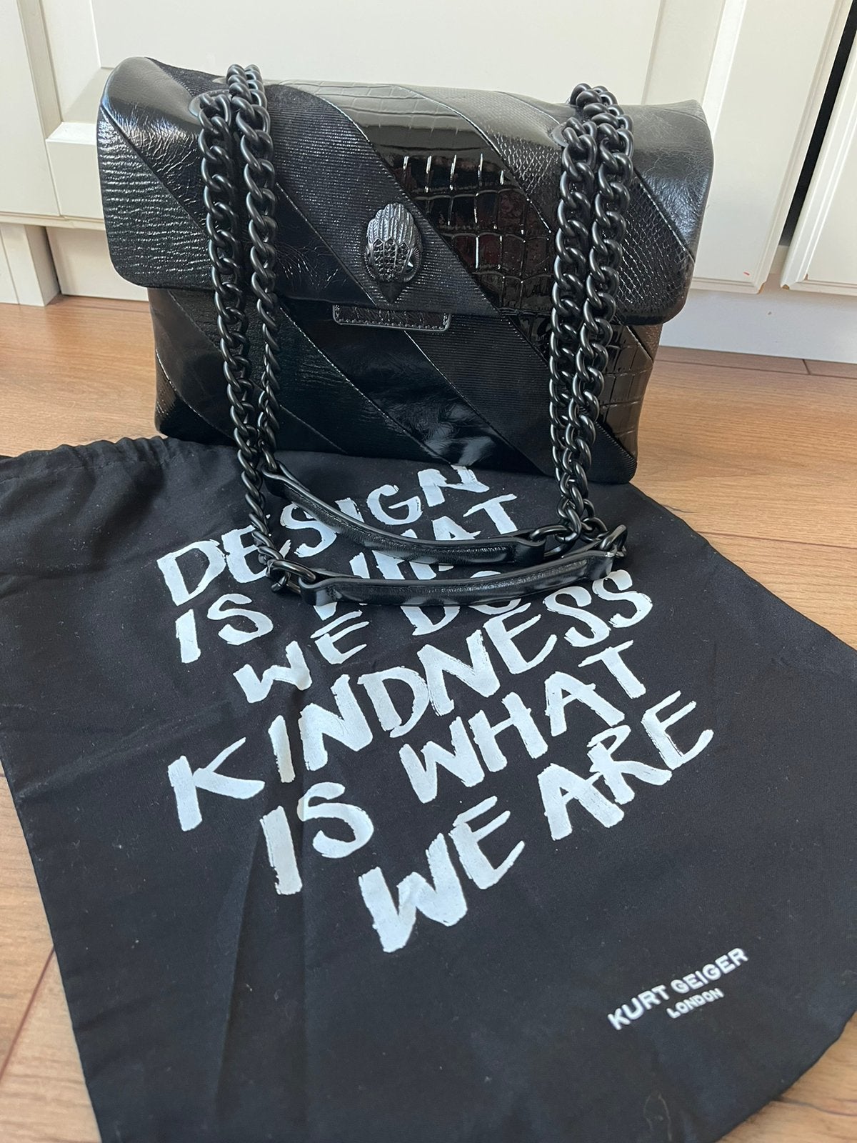 Kurt Geiger tas, Ophalen, Nieuw, Zwart
