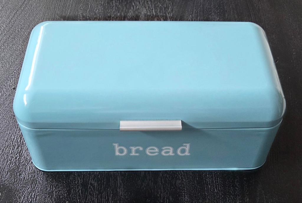 Lichtblauwe brood bewaardoos - Gebruikt, Ophalen