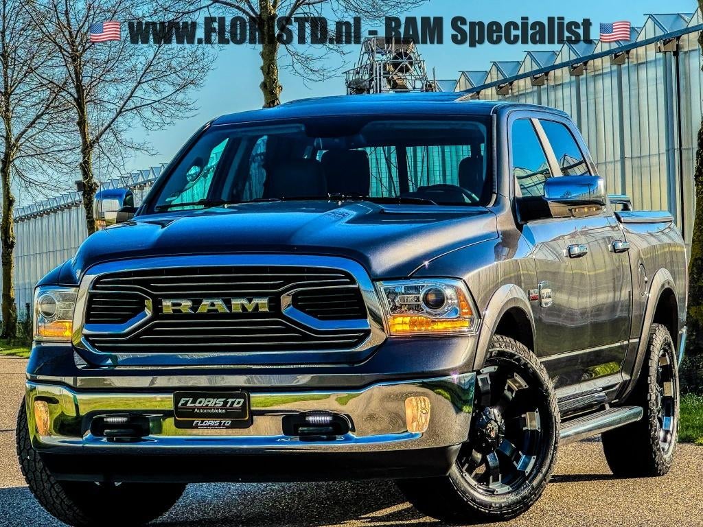 DODGE RAM 1500 5.7L HEMI 4X4 401PK*LONGHORN*LAGE BIJTELLING*, Auto's, Automaat, Leder, Vierwielaandrijving, RAM 1500