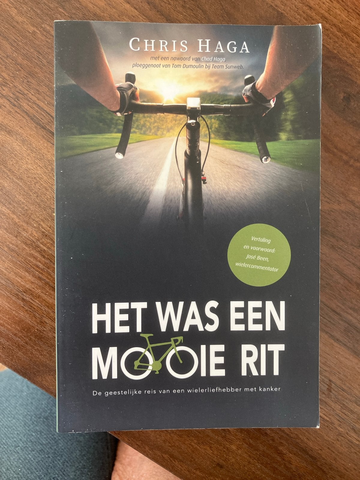 Het Was Een Mooie Rit - Chris Haga (Wielrennen, Kanker), Boeken, Ophalen of Verzenden, Zo goed als nieuw, Lopen en Fietsen