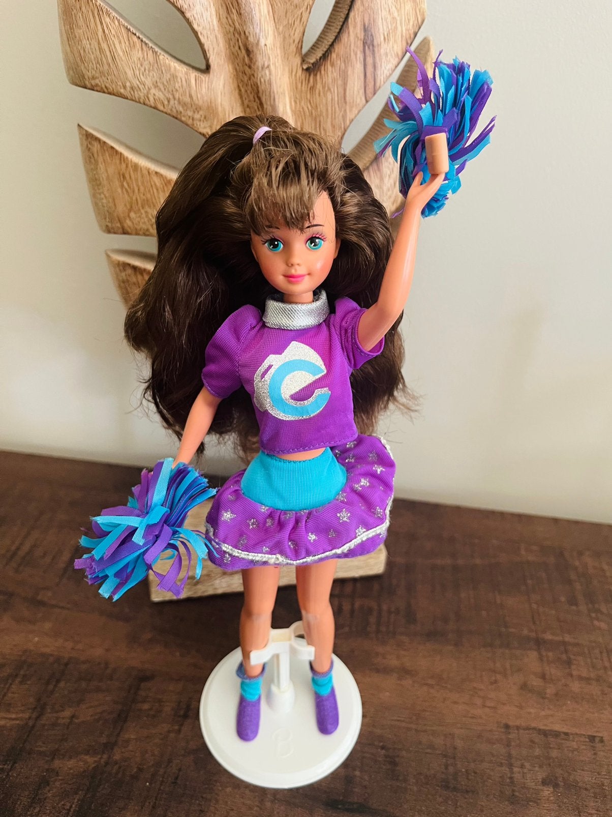 Barbie Cheerleading Courtney 1992, Ophalen of Verzenden, Zo goed als nieuw, Barbie