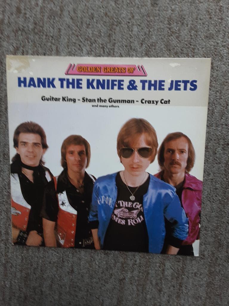 vinyl lp Hank The Knife&The Jets golden greats, Gebruikt, Originele persing, Ophalen of Verzenden, 1970 - 1979