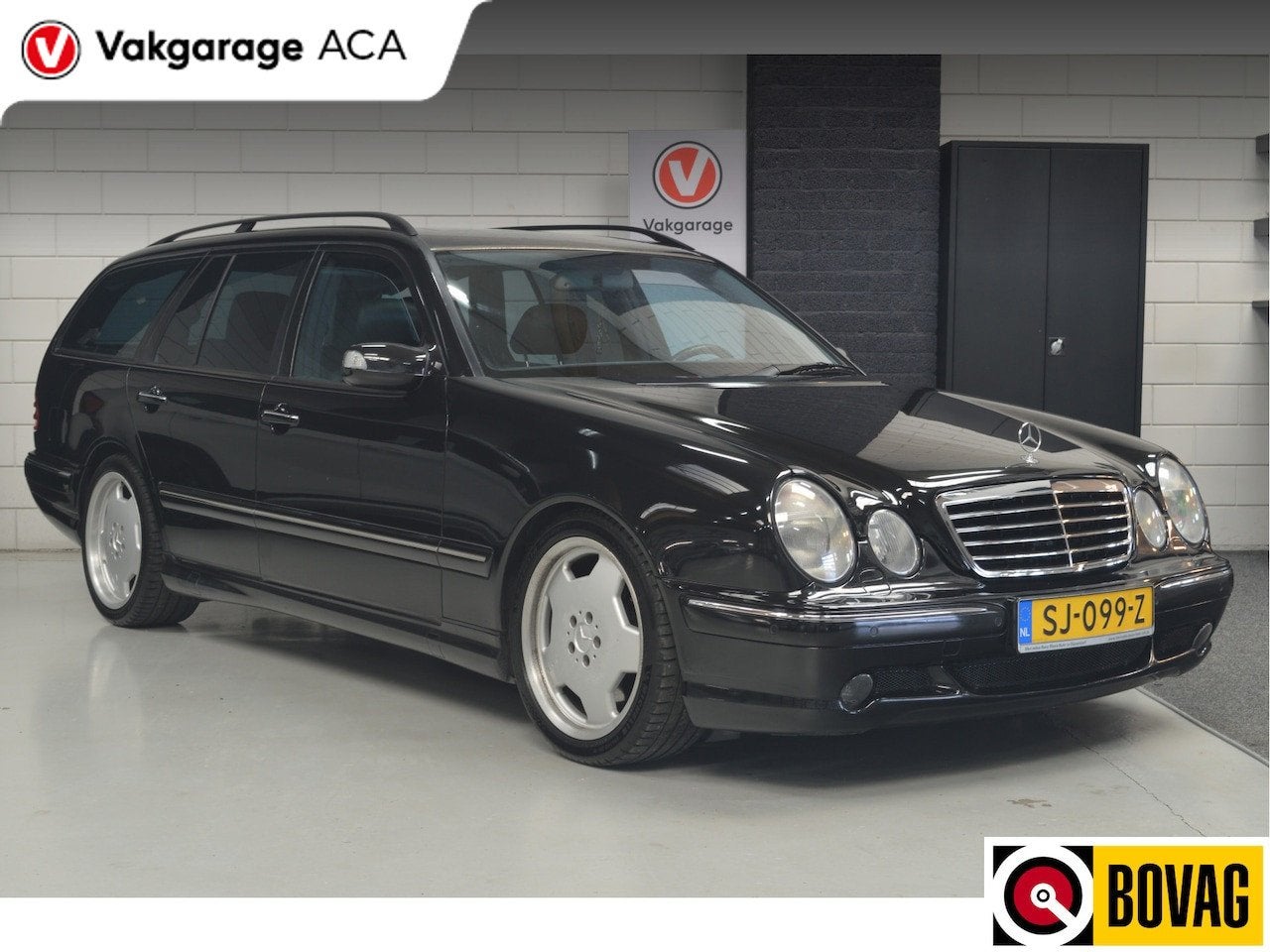 Mercedes-Benz E-klasse Combi AMG 55 // LEDER // CLIMA // CRU, Auto's, Mercedes-Benz, Achterwielaandrijving, Gebruikt, 8 cilinders