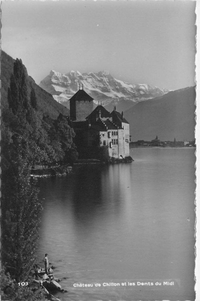 701-453-041 Chateau de Chillon, Verzenden, Voor 1920, Overig Europa