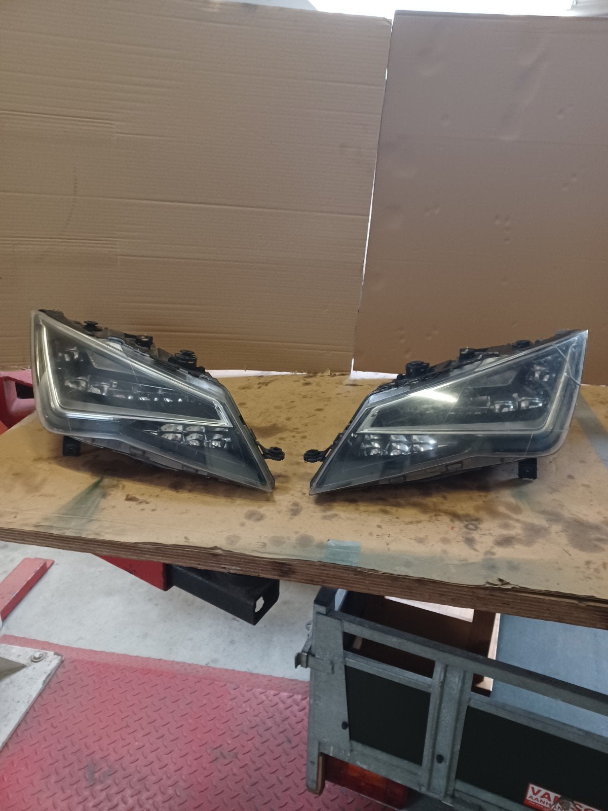 # Seat Leon led koplampen #, Auto-onderdelen, Verlichting, Ophalen of Verzenden, Seat