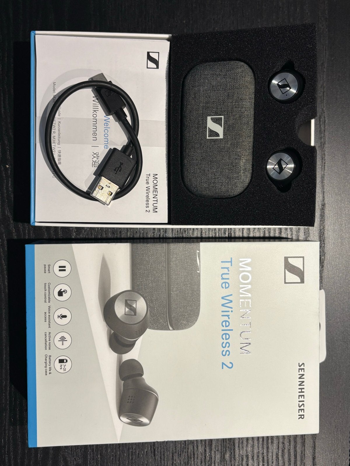 Sennheiser Momentum True Wireless 2, Audio, Tv en Foto, Koptelefoons, Ophalen, In-ear, Bluetooth, Sennheiser