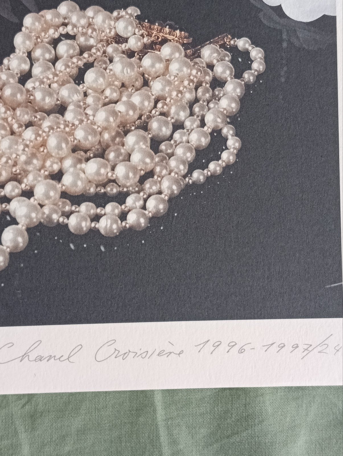Karl Lagerfeld - Fotolitho Chanel 1996., Ophalen of Verzenden, 1980 tot heden, Overige onderwerpen