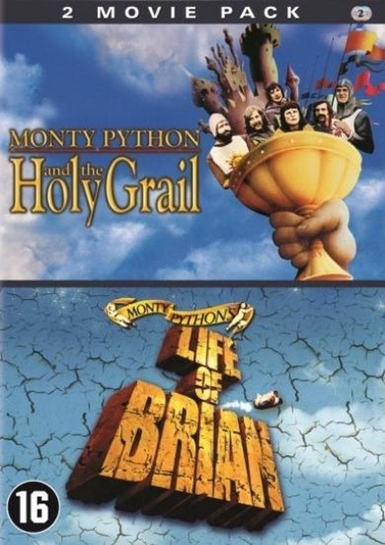Monty Python - And The Holy Grail / Life Of Brian (2 DVD) Ni, Alle leeftijden, Ophalen of Verzenden, Nieuw in verpakking