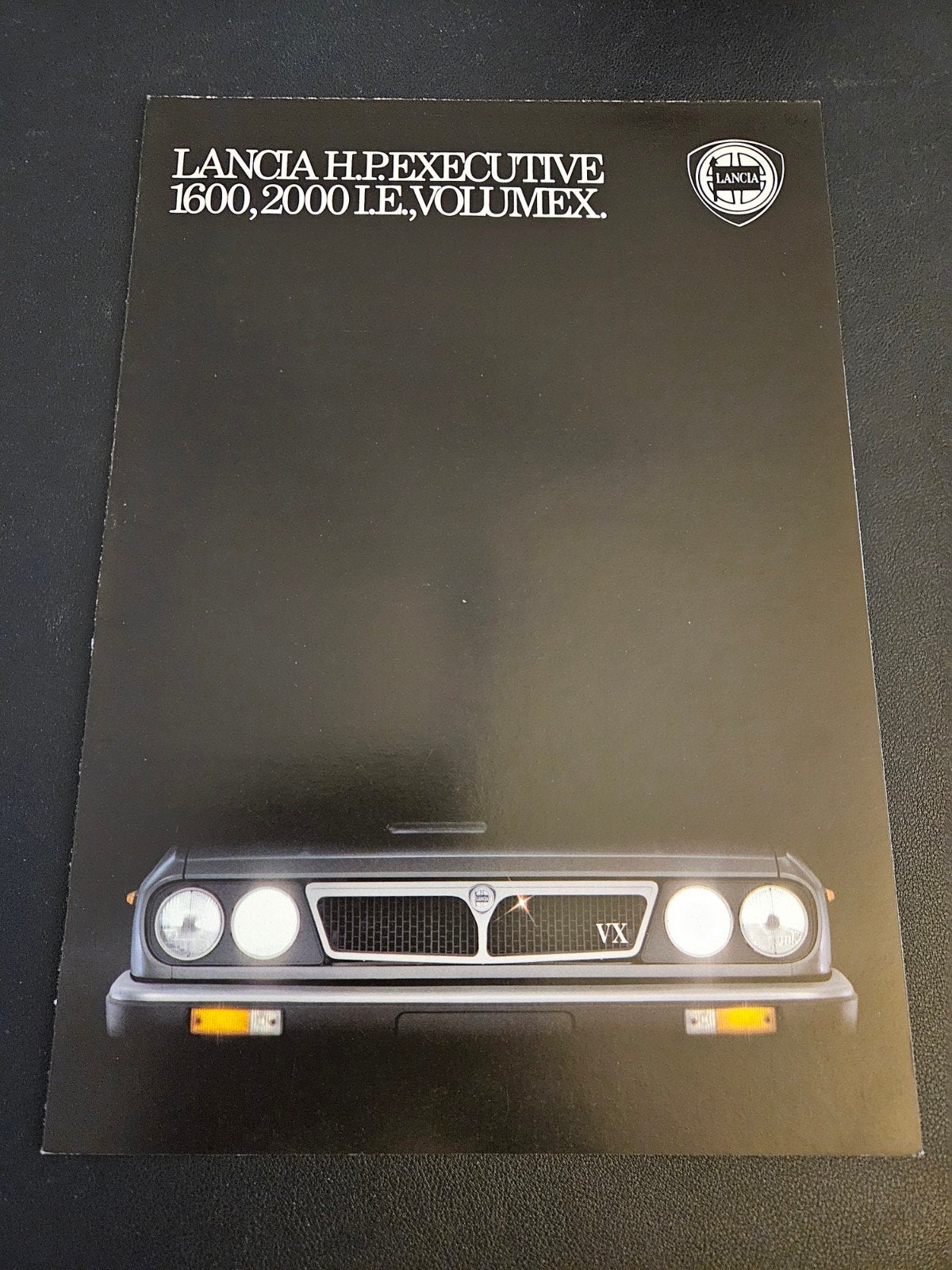 Brochure Lancia H.P.Executive 1600, 2000 I.E, Volumex 1984, Ophalen of Verzenden, Zo goed als nieuw, Overige merken
