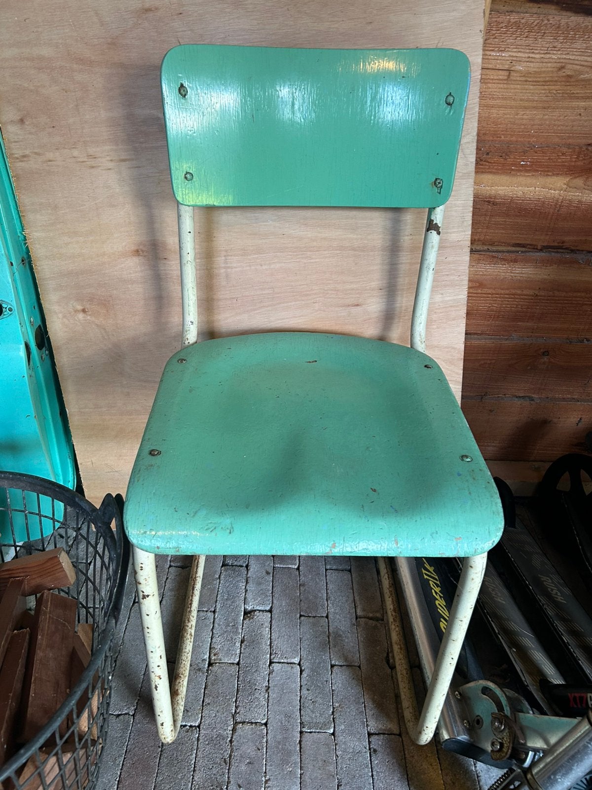 Vintage stoelen, Ophalen, Gebruikt, Twee
