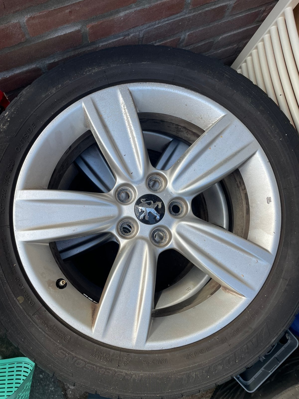 5*114,3 enkei velgen.(andere banden), Ophalen, 18 inch, Velg(en), Zomerbanden