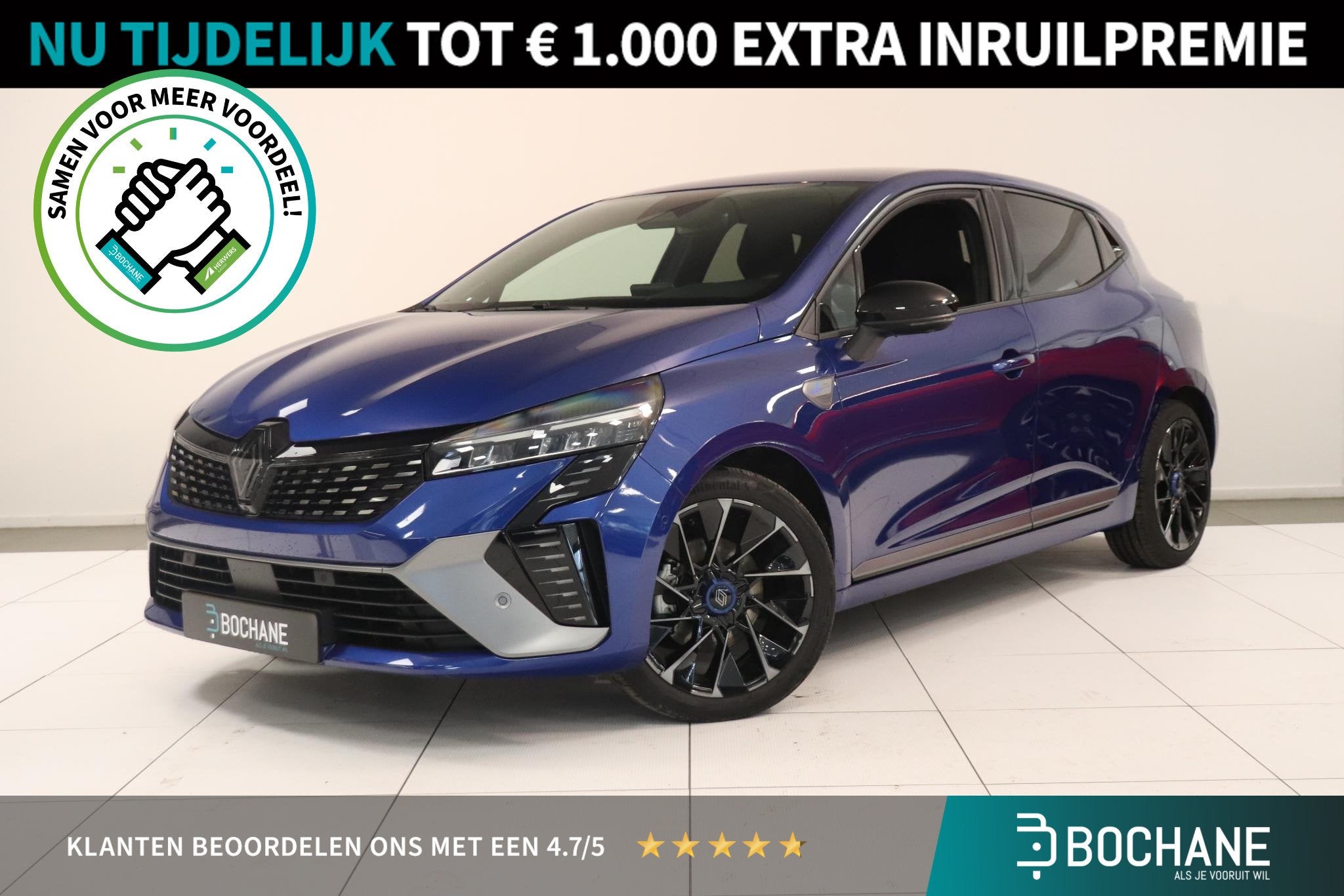 Renault Clio 1.0 TCe 90 GPF esprit Alpine | 360° Camera | C, Auto's, Voorwielaandrijving, Dealer onderhouden, Gebruikt, Met garantie (alle)