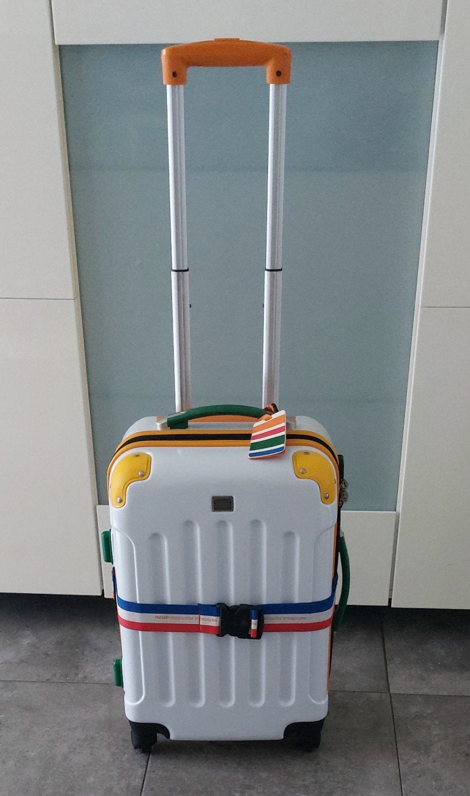 Reistrolley  / Handbagage, 50 tot 60 cm, Hard kunststof, Ophalen of Verzenden, Zo goed als nieuw