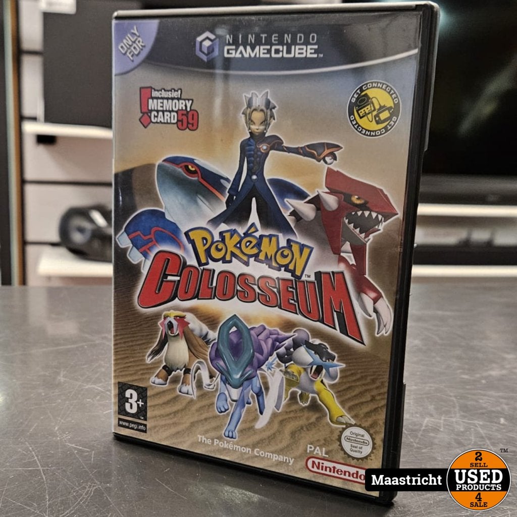 Pokemon Colosseum + Pokemon Box - Nette conditie, Nintendo, Gebruikt, Support@nintendo.com, 11-1 Hokotate-cho, Kamitoba, Minami-ku
Kyoto 601-8501
Japan