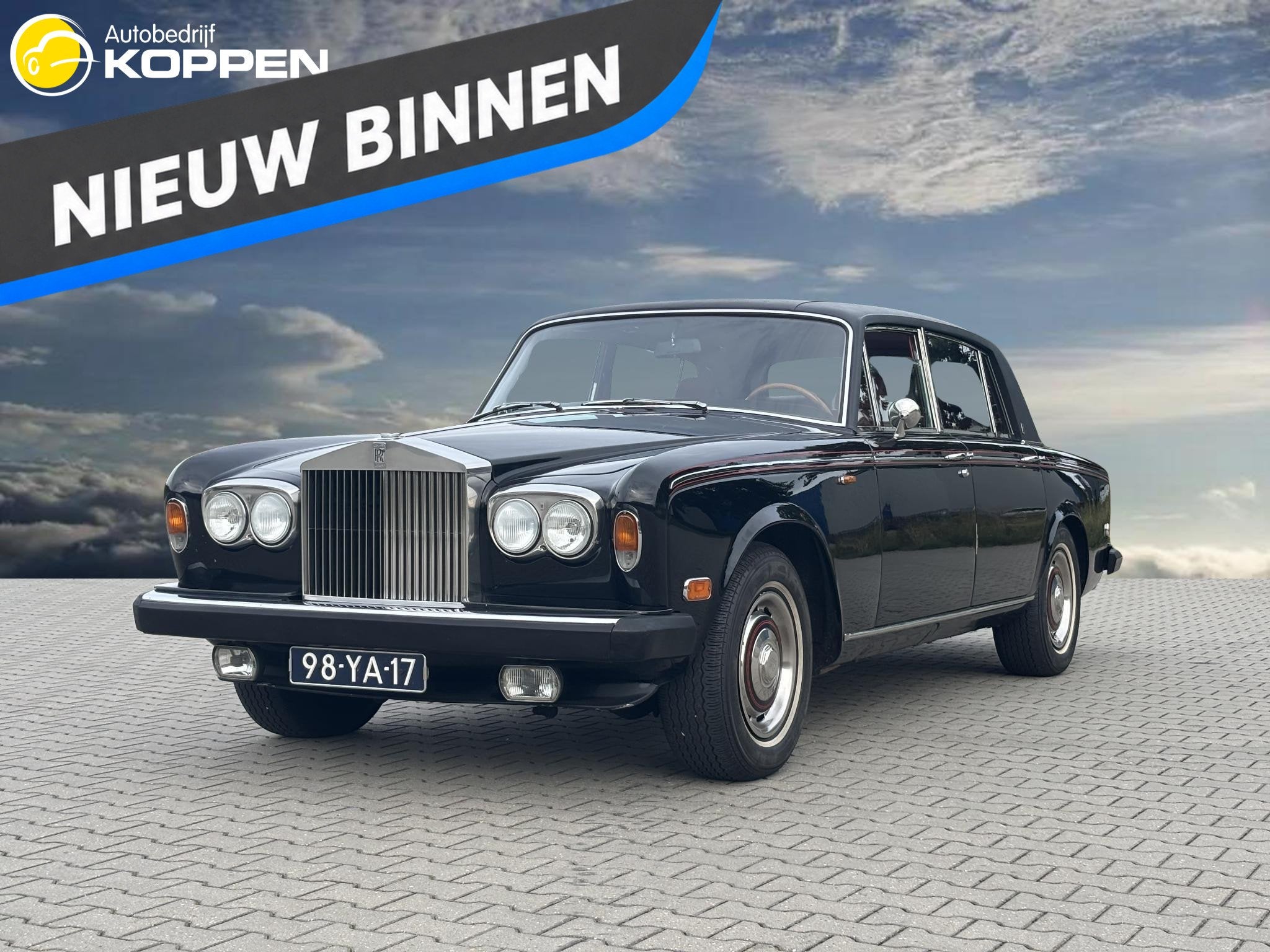 Rolls-Royce Silver Shadow 6.8 Saloon Type l LWB, Auto's, Automaat, 8 cilinders, Zwart, Sedan