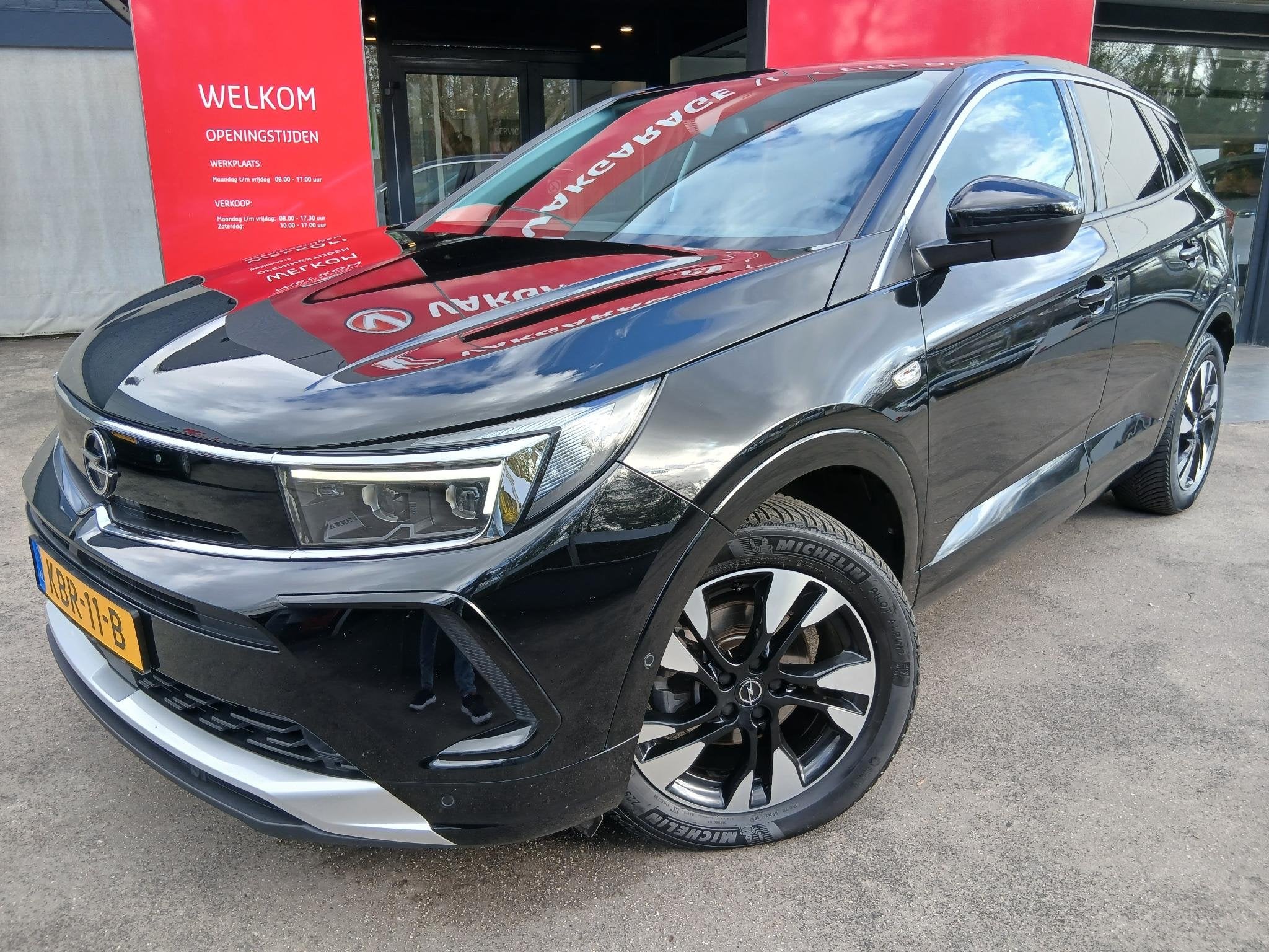 Opel Grandland 1.2 Turbo Business Elegance, Auto's, 12 maanden, Gebruikt, Euro 6, 1199 cc