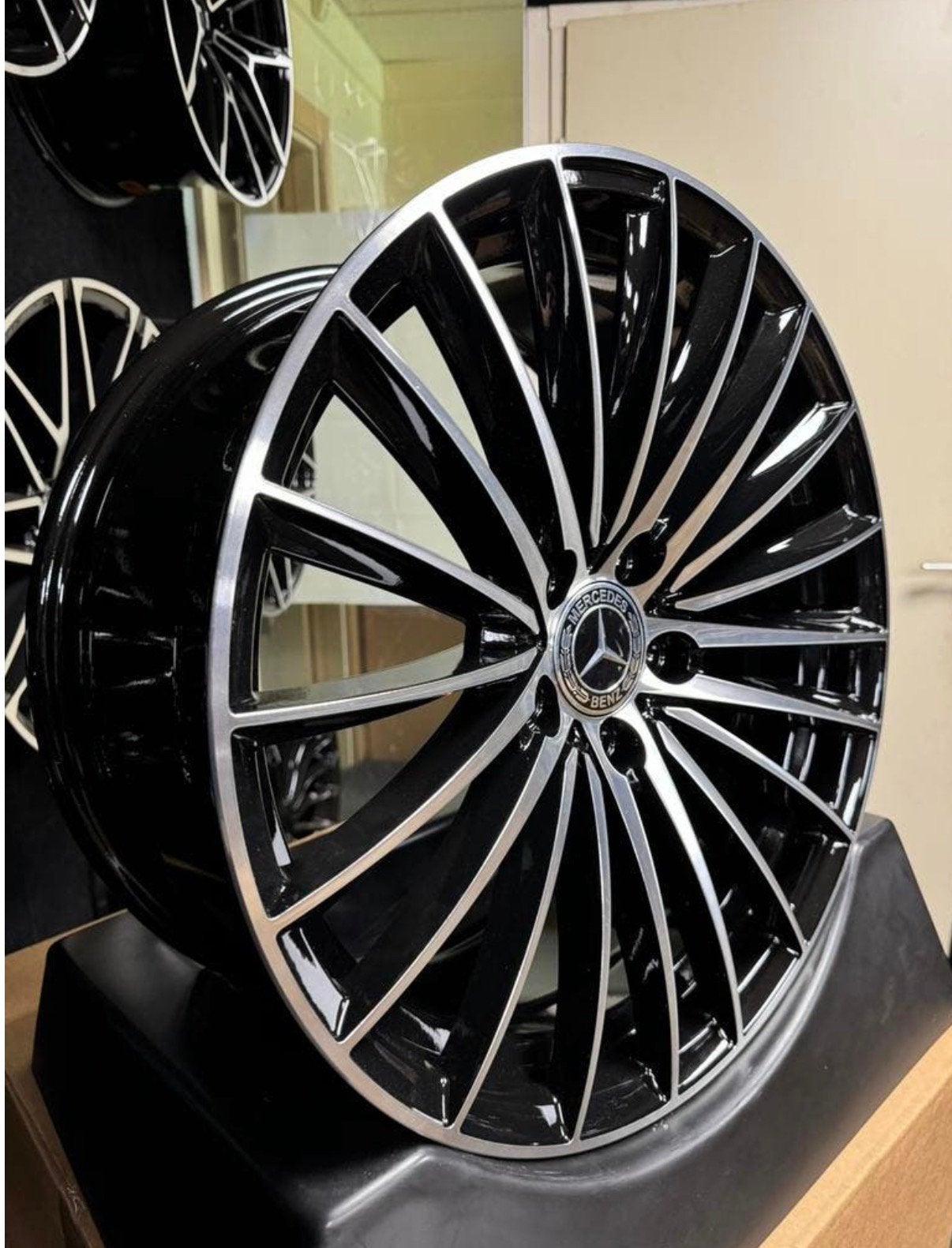 18 inch velgen voor Mercedes AMG look 5x112 A B C CLA KLASSE, 18 inch, Velg(en), Nieuw, Ophalen of Verzenden