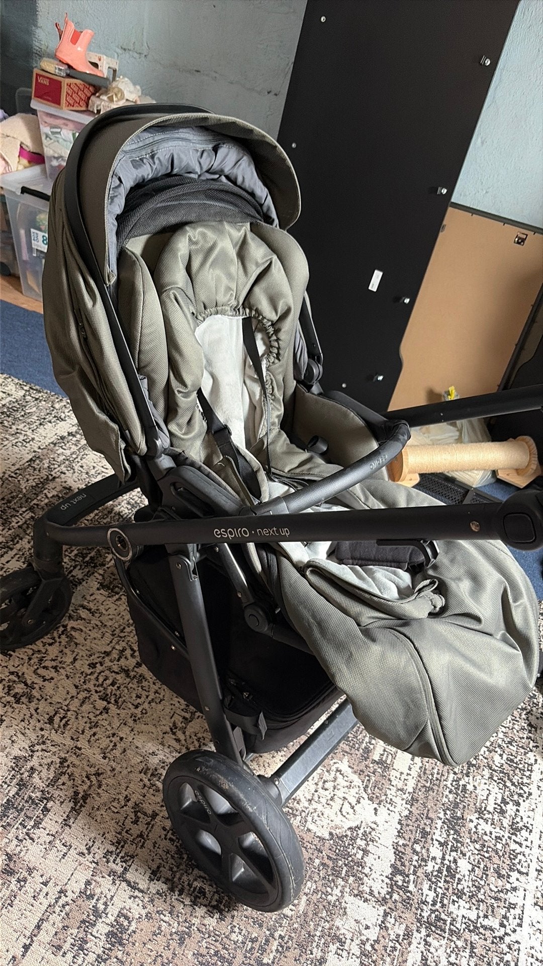 Kinderwagen espiro next up groen, Kinderen en Baby's, Kinderwagens en Combinaties, Ophalen, Zo goed als nieuw, Overige merken