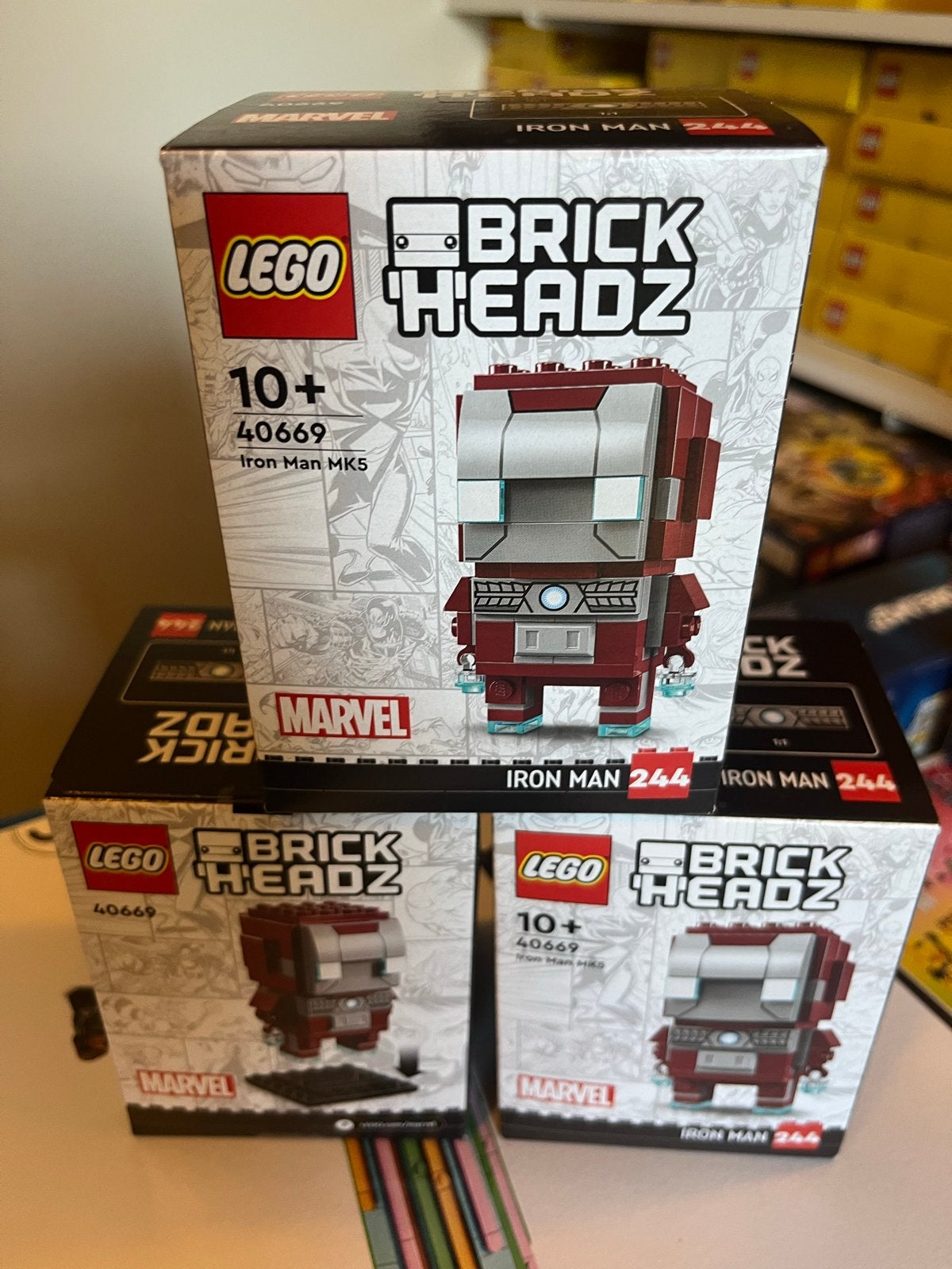 Lego Brick Headz Iron Man 40669 - Nieuw in ongeopende doos., BrickHeadz, Lego, Nieuw, Ophalen of Verzenden