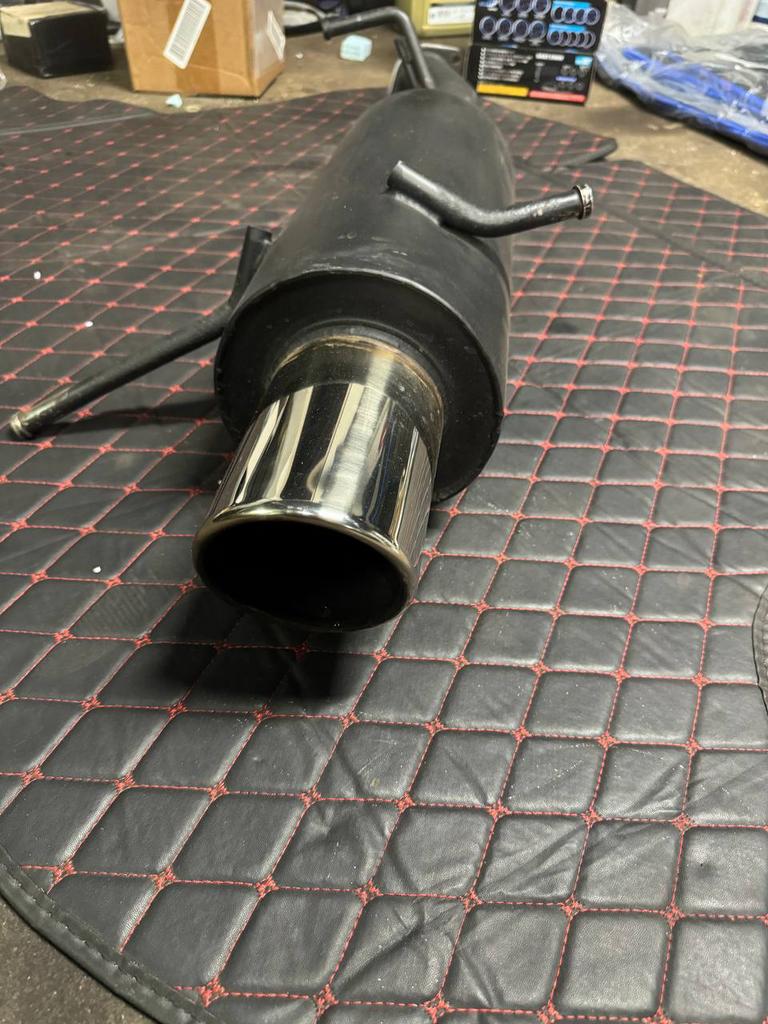 ️ HKS einddemper Subaru Impreza WRX STI GD 3 inch, Auto-onderdelen, Uitlaatsystemen, Ophalen of Verzenden, Gebruikt, Subaru