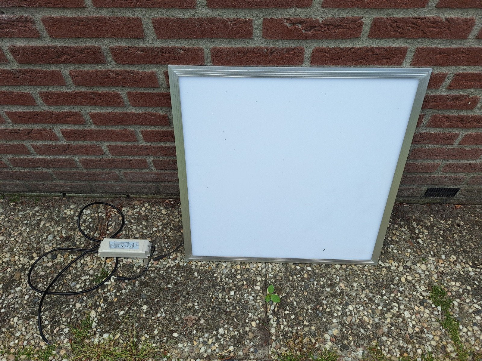 LED Plafondpaneel 60x60 cm - 45W - LOKOLED, Huis en Inrichting, Lampen | Plafondlampen, Ophalen, Gebruikt, Inclusief lichtbron
