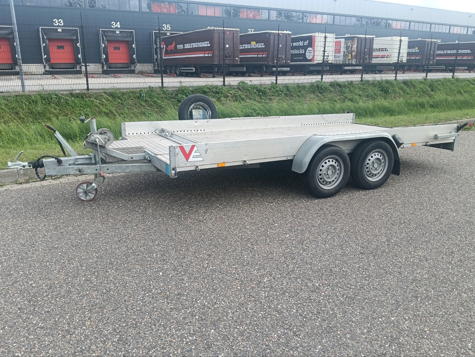 Anssems AMT 2000 ECO autotransporter, Ophalen