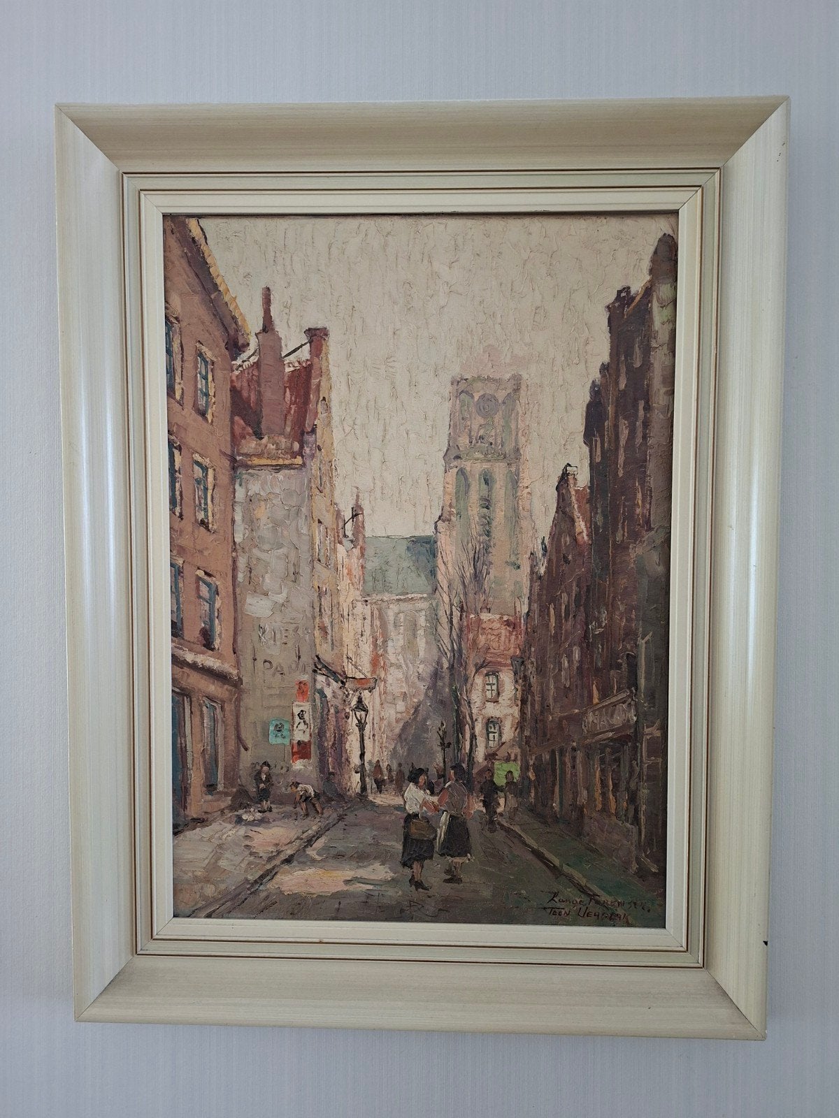 Toon Verplak (1901-1966) Lange Torenstraat Rotterdam, Ophalen