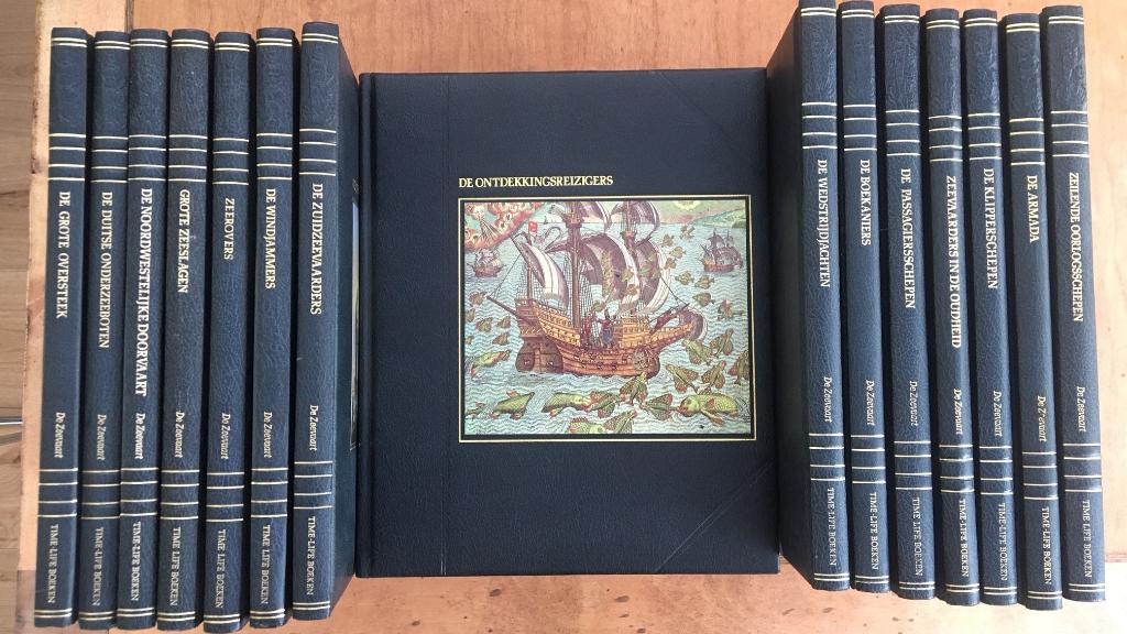 Serie de zeevaart 4 euro per deel, Verzamelen, Scheepvaart, Ophalen of Verzenden, Zo goed als nieuw, Motorboot of Zeilboot, Boek of Tijdschrift